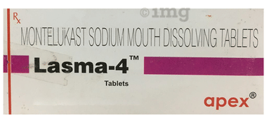 Lasma 4 Tablet strip of 10 tablets