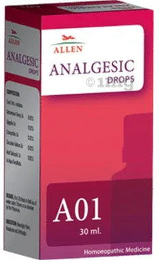 Allen A01 Analgesic Drop bottle of 30 ml drop