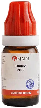 Bjain Iodium Dilution 200 CH bottle of 12 ml dilution
