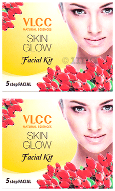 VLCC Skin Glow Facial Kit (25gm Each) combo pack of 2 boxes