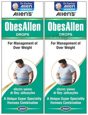 Allen Laboratories Obesallen Drops (30ml Each) combo pack of 2 bottles