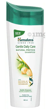 Himalaya Gentle Daily Care Natural Protein Shampoo bottle of 180 ml shampoo