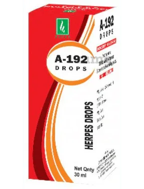Adven A-192 Herpes Drop bottle of 30 ml drop