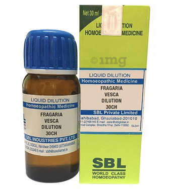 SBL Fragaria Vesca Dilution 30 CH bottle of 30 ml dilution by Vicco – Shop authentic Vicco products. Free S/H Singapore, Dubai, Japan. Trusted since 2013, 50K+ orders wor