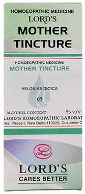 Lord's Helonias Dioica Mother Tincture Q bottle of 30 ml mother tincture