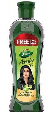 Dabur Amla Hair Oil | For Stronger, Longer & Thicker Hair bottle of 90 ml oil