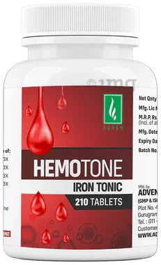 Adven Hemotone Tablet bottle of 210 tablets