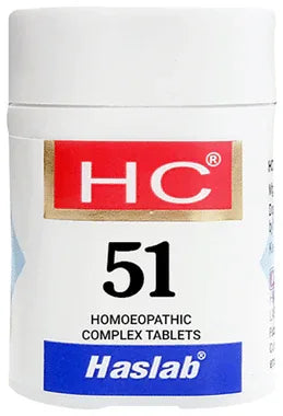 Haslab HC 51 Purtussin Complex Tablet bottle of 550 gm tablet