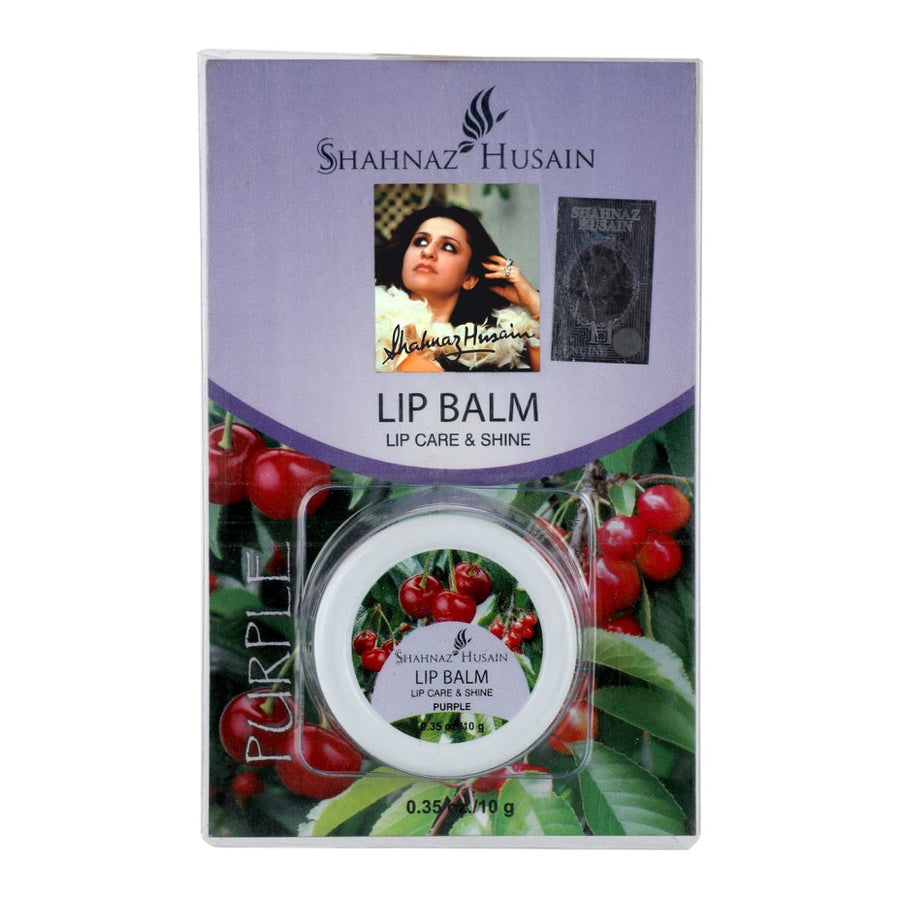 Lip Balm Lip Care & Shine (Purple) - 10g
