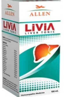 Allen Livia Liver Tonic bottle of 200 ml tonic