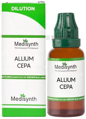 Medisynth Allium Cepa Dilution 200 bottle of 30 ml dilution
