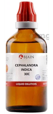 Bjain Cephalandra Indica Dilution 30C bottle of 100 ml dilution