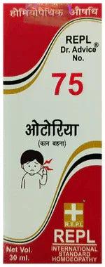REPL Dr. Advice No.75 Otorrhea Drop bottle of 30 ml drop
