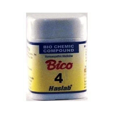 Haslab Bico 4 Biochemic Compound Tablet bottle of 20 gm tablet