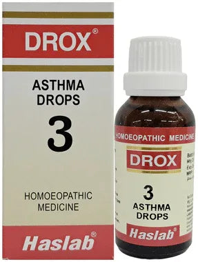 Haslab Drox 03 Asthma Drop bottle of 30 ml drop