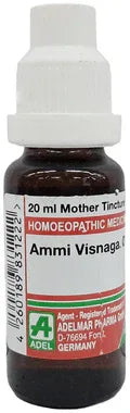 ADEL Ammi Visn Mother Tincture Q bottle of 20 ml mother tincture