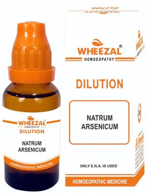 Wheezal Natrum Arsenicum 200 box of 30 ml bottle