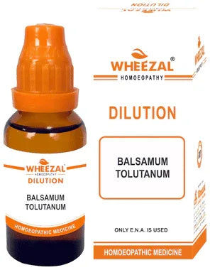 Wheezal Balsamum Tolutanum Dilution 30 bottle of 30 ml dilution