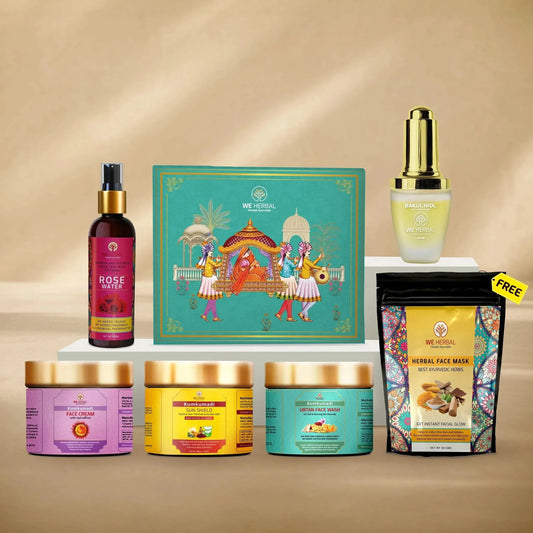 FACE CARE COMBO PACK FOR OILY AND PIMPLE PRONE SKIN: Ayurvedic Ritual for Oily, Acne-Prone Skin