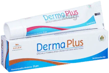 Allen Derma Plus Cream tube of 25 gm cream