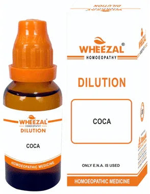 Wheezal Coca Dilution 200 bottle of 30 ml dilution
