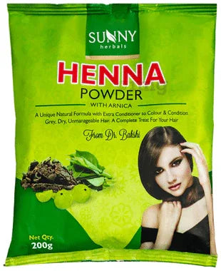 Sunny Herbals Henna Powder packet of 200 gm powder