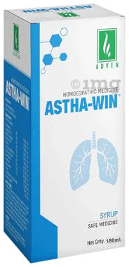 Adven Astha-Win Syrup bottle of 180 ml syrup