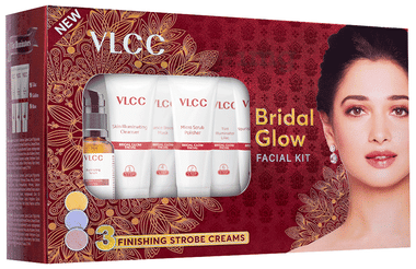 VLCC Bridal Glow Facial Kit with 147gm Content box of 1 kit