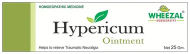Wheezal Hypericum Ointment tube of 25 gm ointment