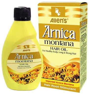 Allen's Arnica Montana Hair Oil bottle of 100 ml oil