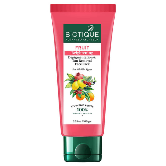 FRUIT Brightening Depigmentation & Tan Removal Face Pack 100g