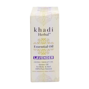 Khadi Herbal Essential Oil Lavender bottle of 15 ml oil