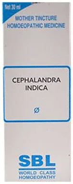 SBL Cephalandra Indica Mother Tincture Q | For Liver Care bottle of 30 ml mother tincture