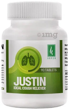 Adven Justin Tablet bottle of 90 tablets