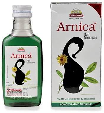 Wheezal Arnica Treatment bottle of 100 ml oil
