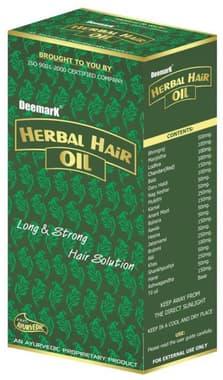 Deemark Herbal Hair Oil bottle of 120 ml oil