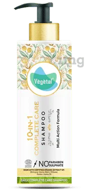 Vegetal 10 in 1 Complete Care Shampoo pump bottle of 200 ml shampoo
