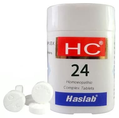 Haslab HC 24 Rosemarinus Complex Tablet bottle of 20 gm tablet