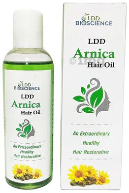LDD Bioscience Ldd Arnica Hair Oil bottle of 200 ml oil