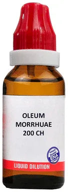 Bjain Oleum Morrhuae Dilution 200 CH bottle of 10 ml dilution