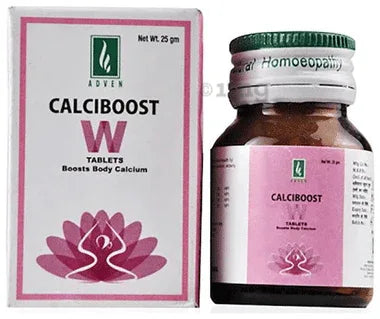 Adven Calciboost-W Tablet bottle of 25 gm tablet