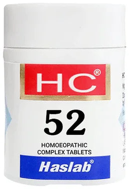 Haslab HC 52 Vaccinum Complex Tablet bottle of 550 gm tablet