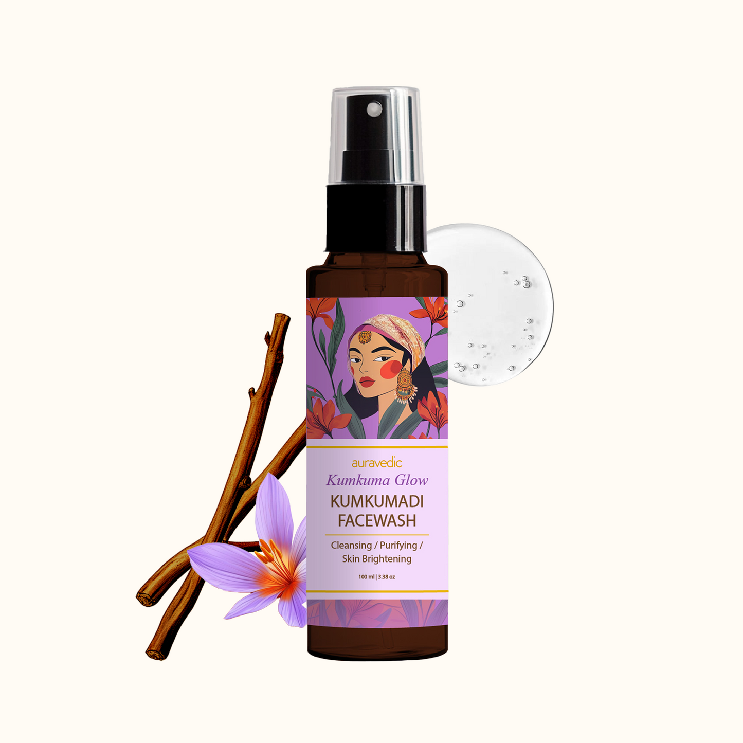 Kumkumadi Face Wash - Clear And Refreshing Skin