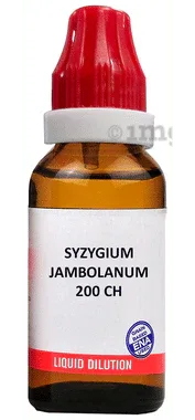 Bjain Syzygium Jambolanum Dilution 200 CH bottle of 100 ml dilution