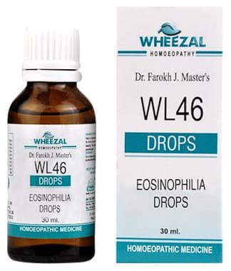 Wheezal WL46 Eosinophilia Drop bottle of 30 ml drop