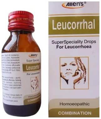 Allen's Leucorrhal Drop bottle of 30 ml drop