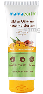 Mamaearth Ubtan Oil-Free Face Moisturizer tube of 80 gm moisturiser by Mamaearth – Shop authentic Mamaearth products. Free S/H Singapore, Dubai, Japan. Trusted since 2013, 50K+ orders