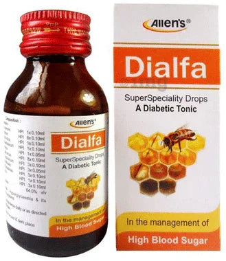 Allen Laboratories Dialfa Tonic bottle of 30 ml tonic