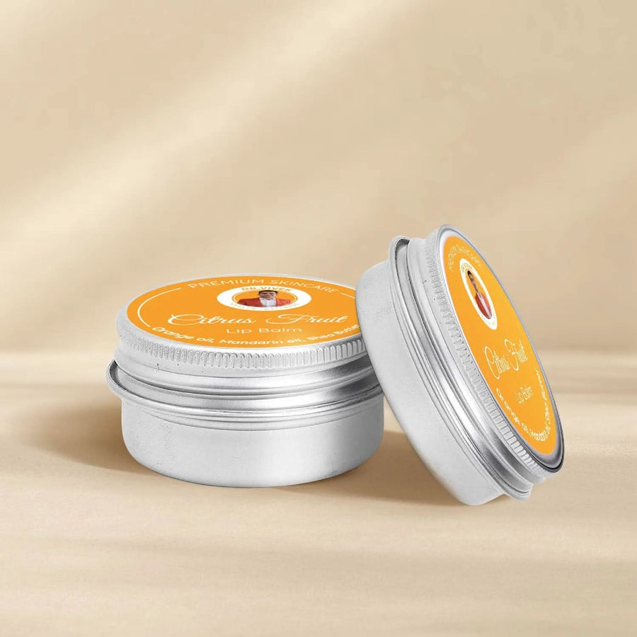 CITRUS FRUIT LIP BALM: Ayurveda’s Wisdom for Naturally Soft Lips