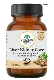Organic India Liver Kidney Care 180 Caps – Detox & Vitality